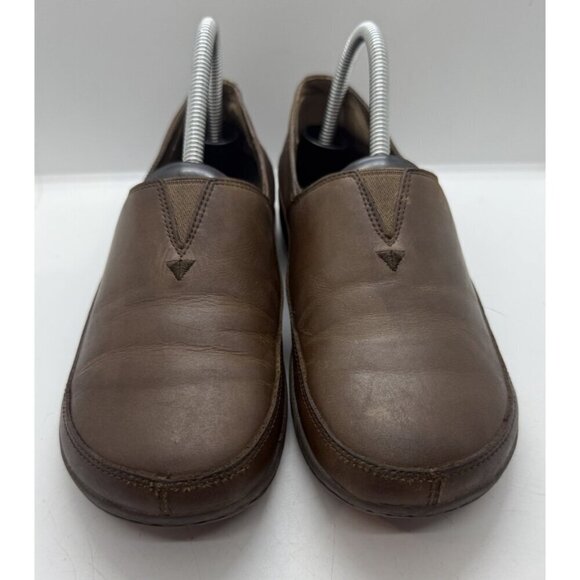 Merrell Women's Encore Kassie Moc Brown Leather Comfort Loafers Size 8.5M J94556 - Picture 2 of 9